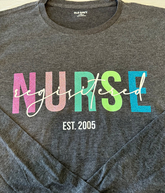 Custom Registered Nurse Tee