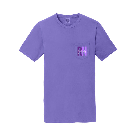 Custom Registered Nurse Name Tee