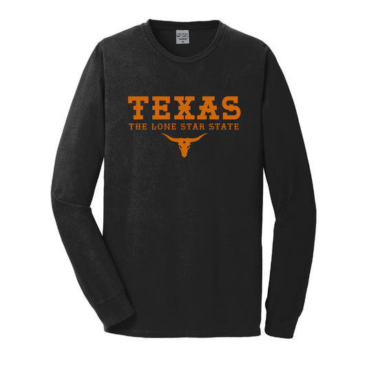 Texas Lone Star State Mens Long Sleeve Shirt