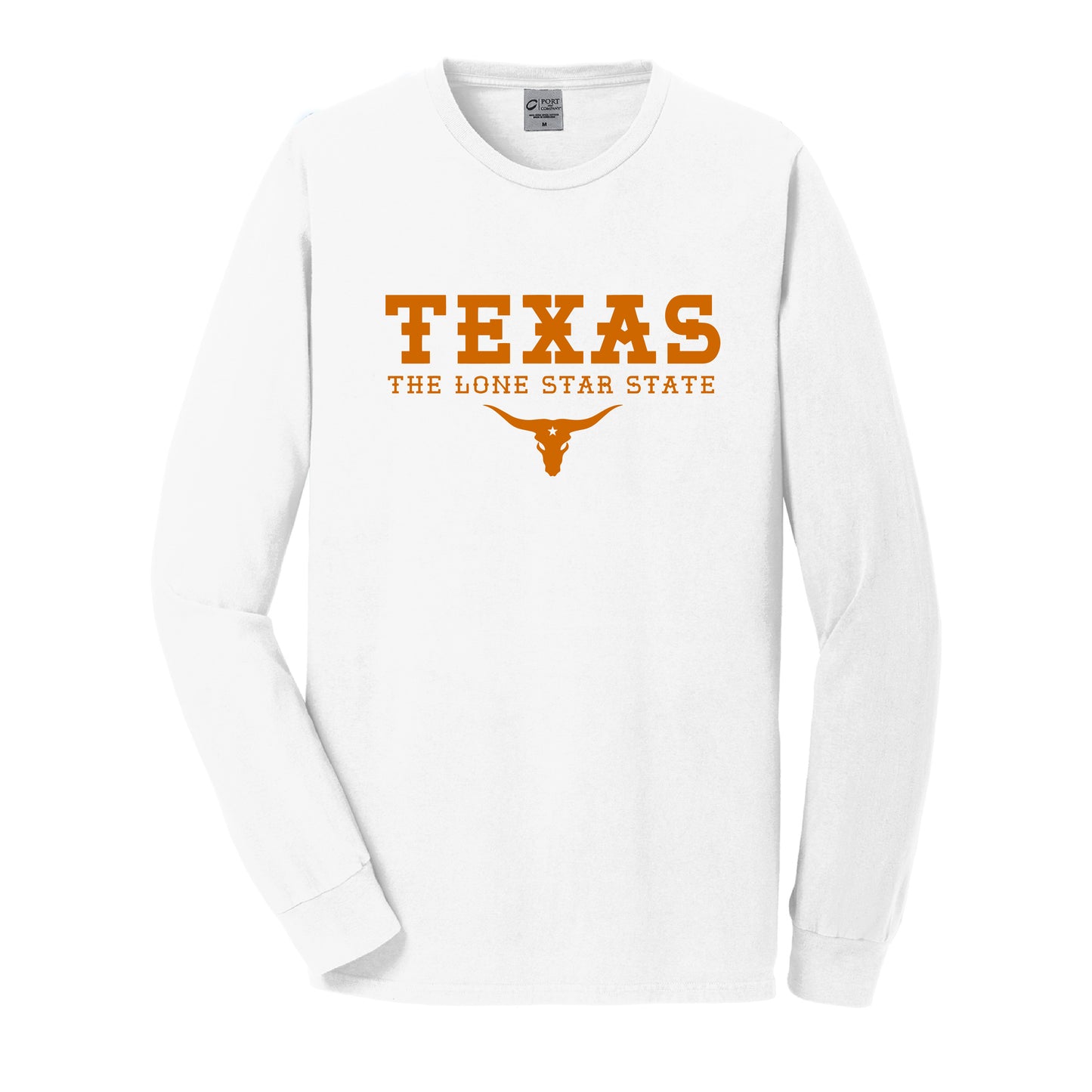 Texas Lone Star State Mens Long Sleeve Shirt